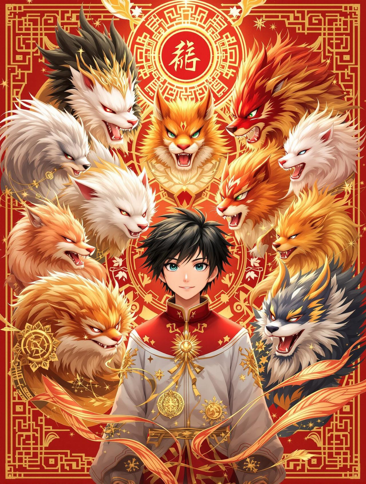生肖守护者 - 污污漫画连载作品封面