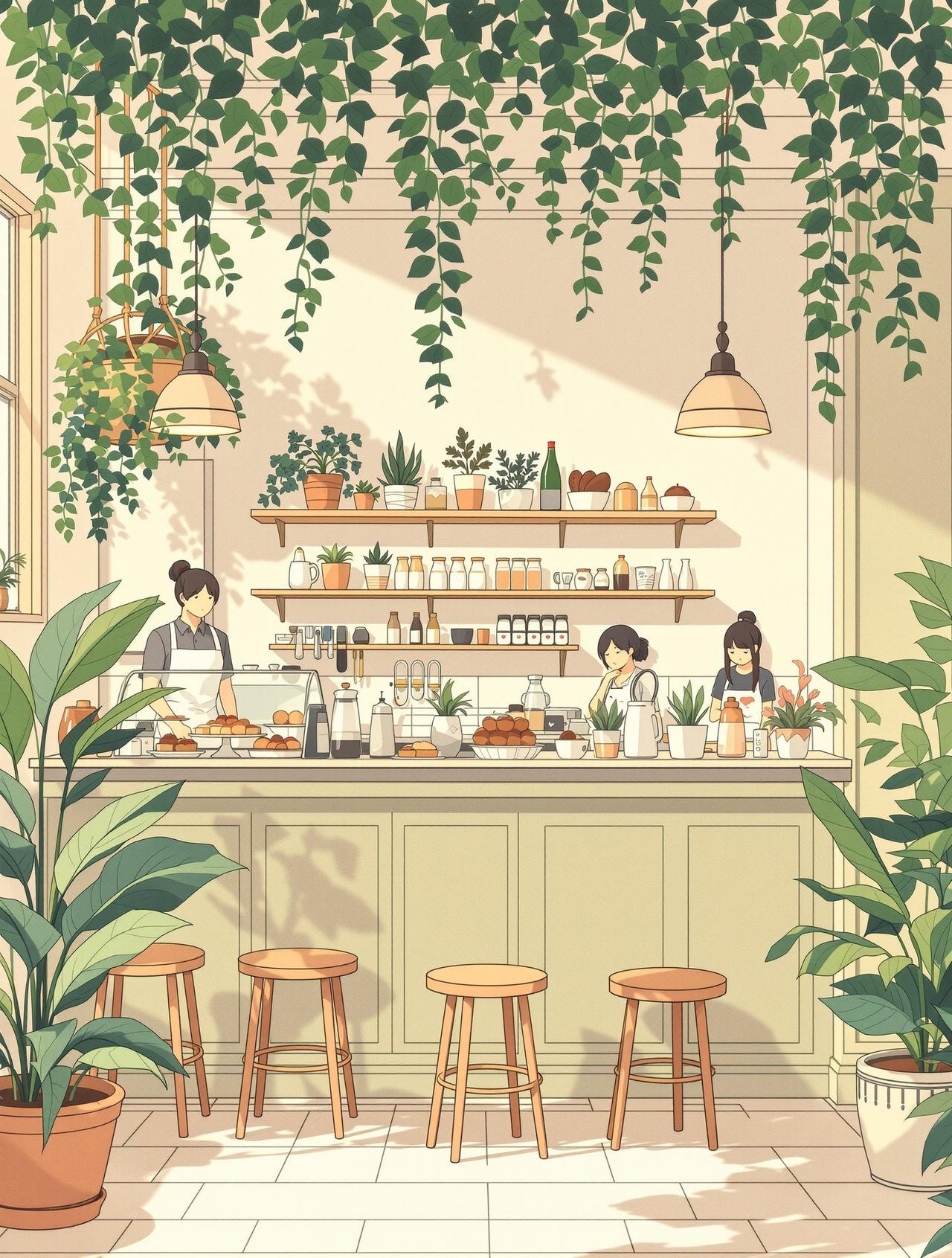 绿野咖啡馆 - 污污漫画连载作品封面