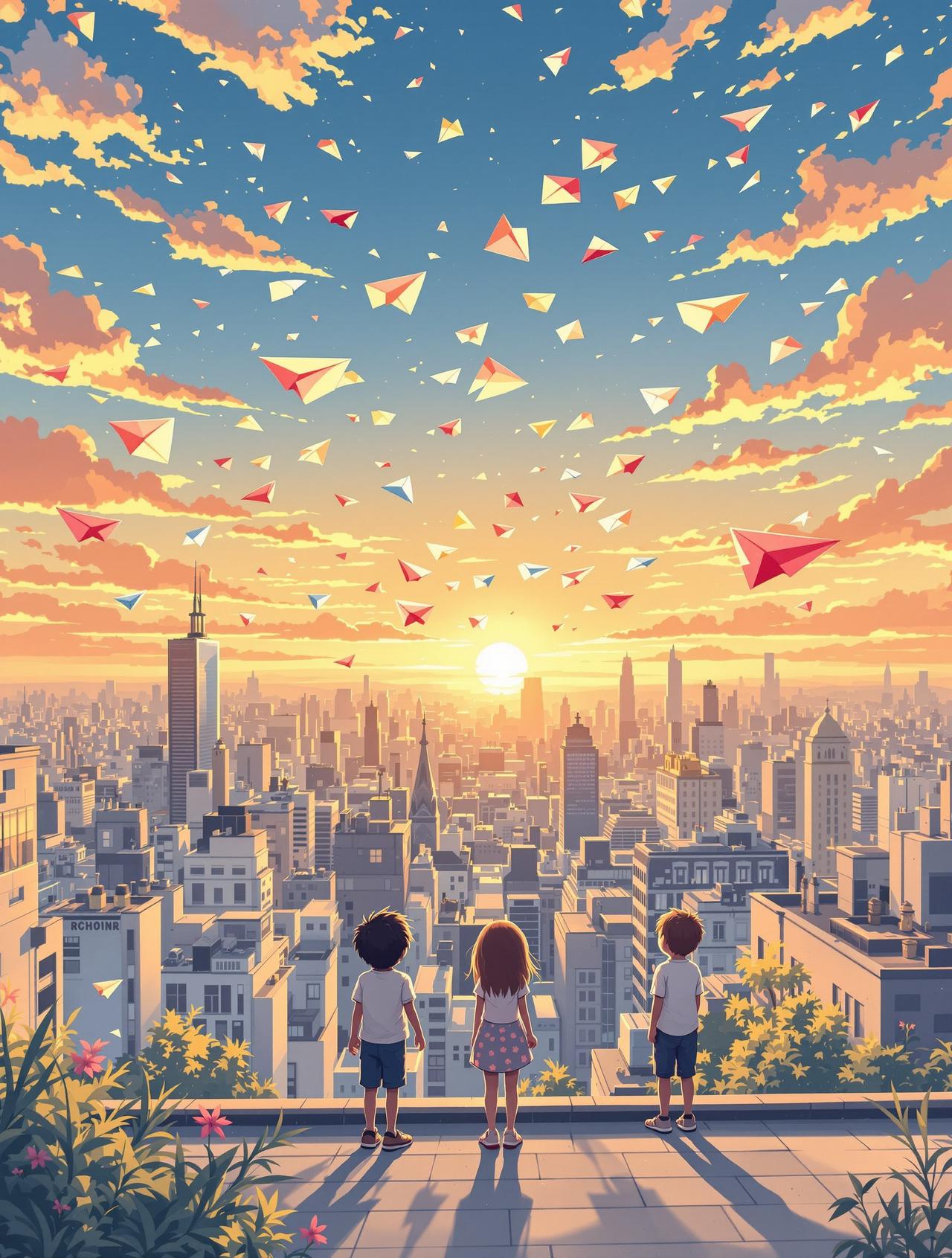 纸飞机信使 - 污污漫画连载作品封面