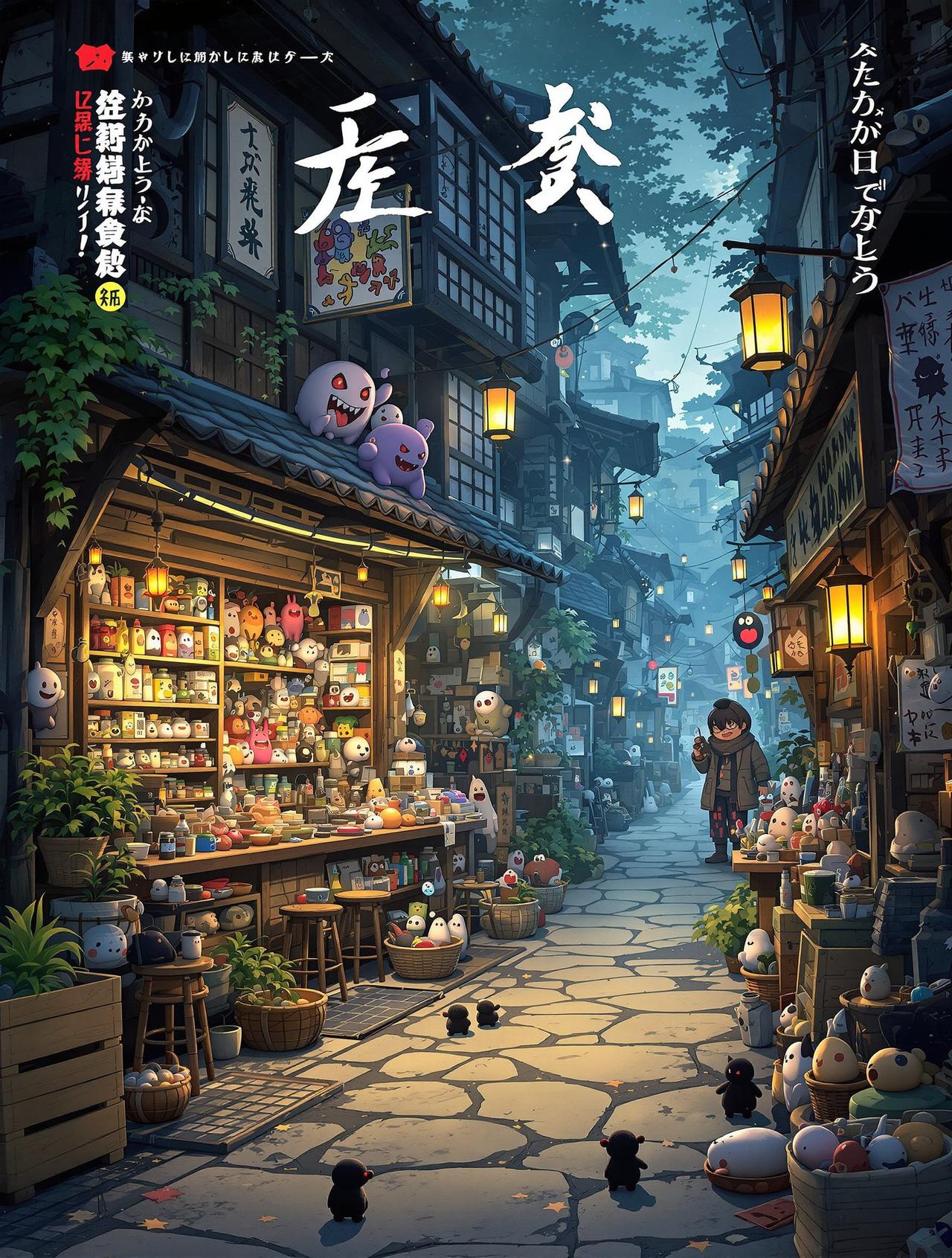 妖怪杂货铺 - 污污漫画连载作品封面